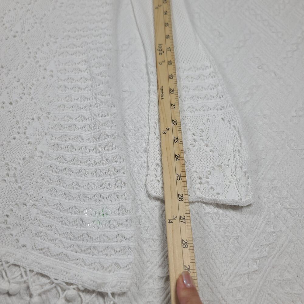 Lilly Pulitzer white Athena resort crochet dress Size Small resort wear preppy - Picture 4 of 12